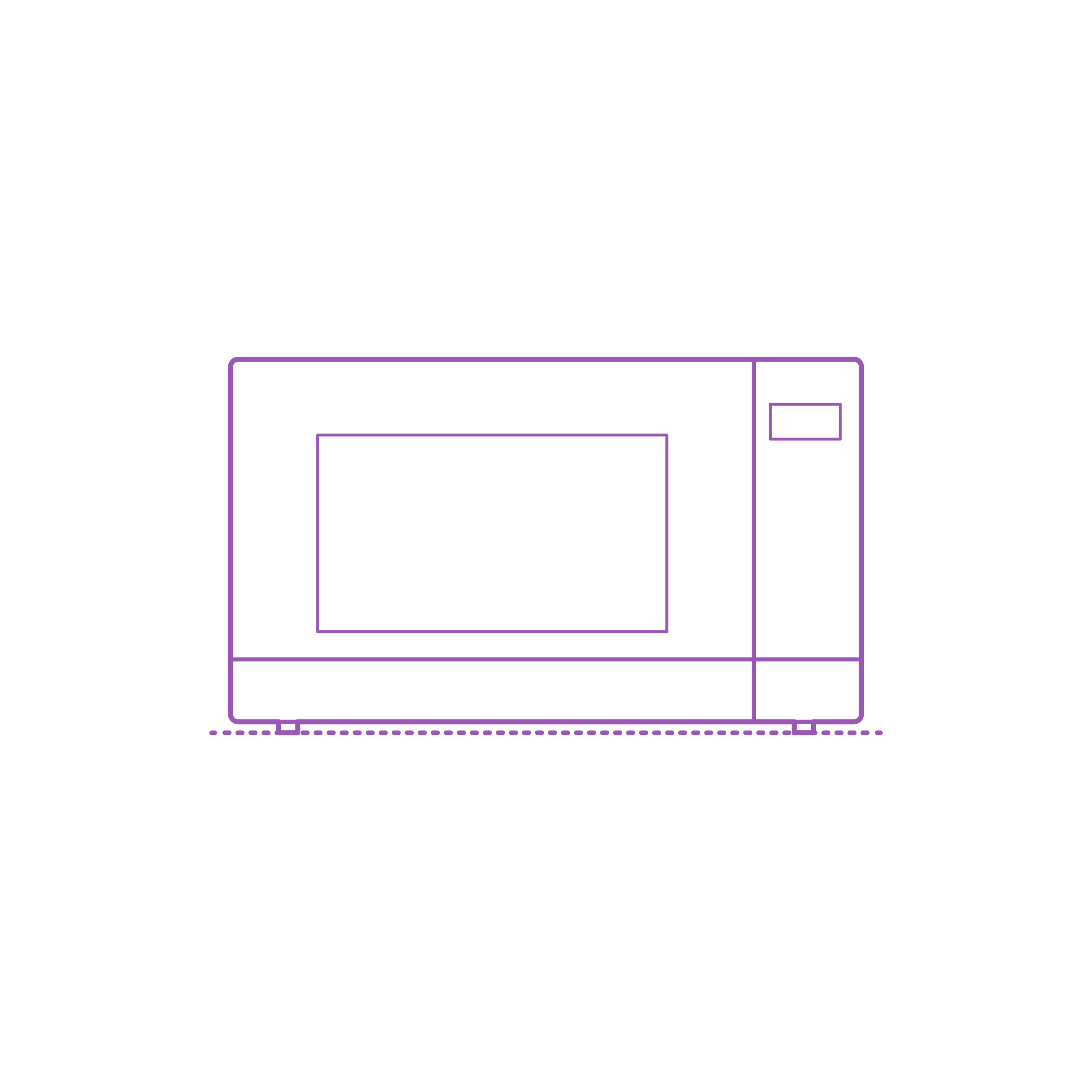 Fixtures Microwave Panasonic Microwave Oven 1.2 Cu Ft Outline Icon Svg Set Free Vectors